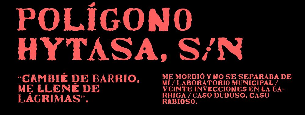 Justa y Rvfina tipografía