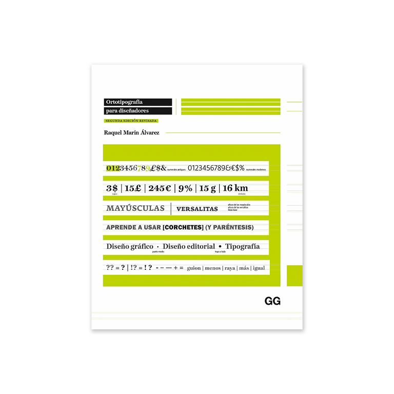 Portada Ortotipografía para diseñadores