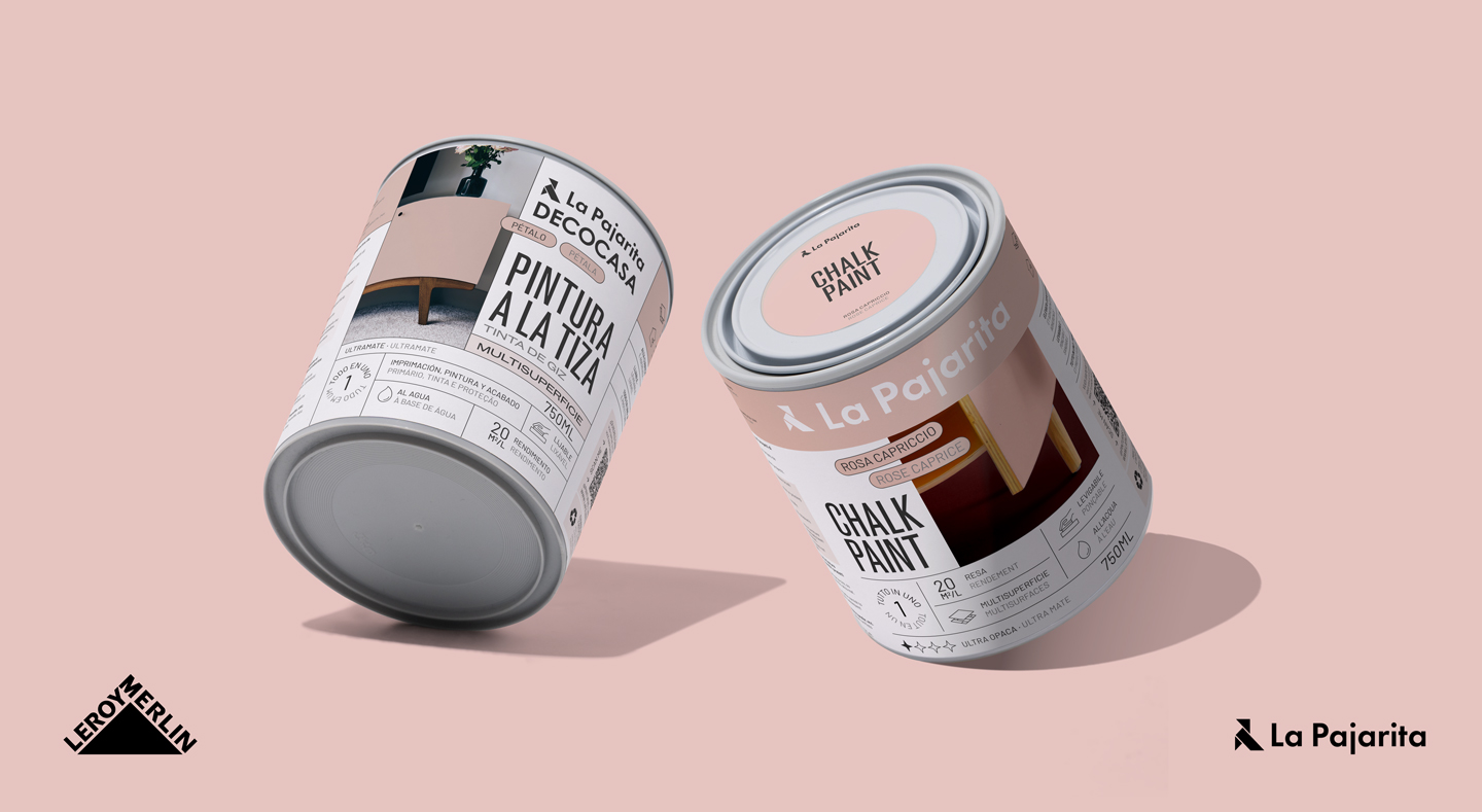 Pinturas La Pajarita renueva su identidad visual - Gràffica