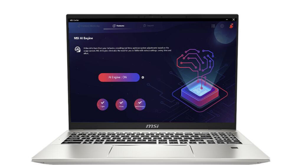 MSI Prestige A16 AI+