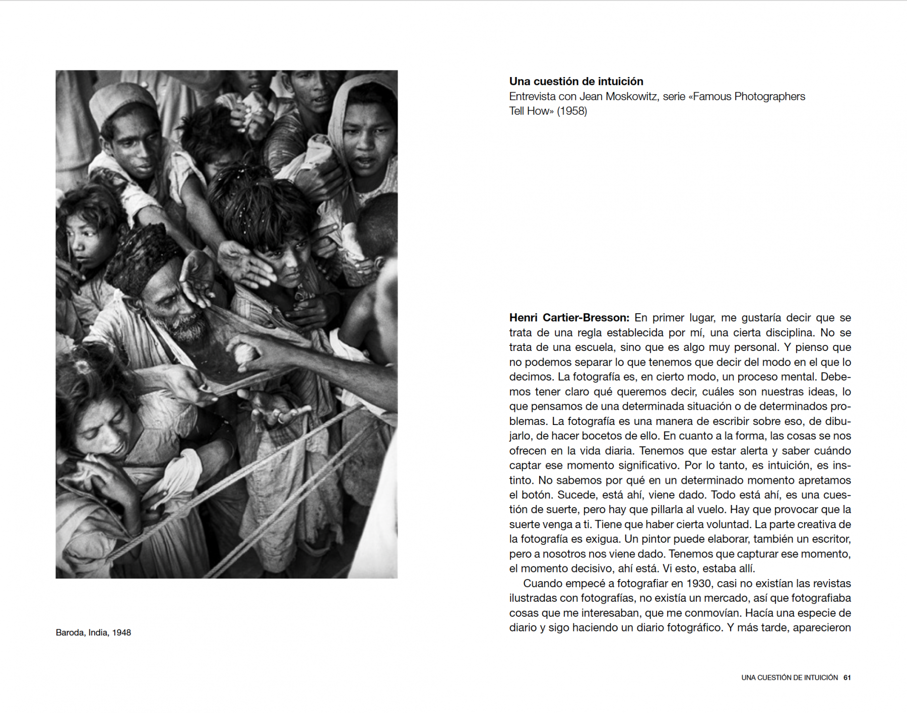 ¿Puedo guardarme algún secreto? Entrevistas con Henri Cartier-Bresson - Imagen 3