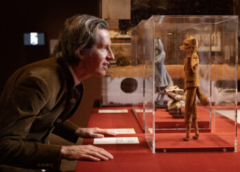 EDITORIAL USE ONLY
Wes Anderson unveils a retrospective exhibition of his films including The Royal Tenenbaums, Asteroid City and The Phoenician Scheme at the Design Museum in London, featuring over 700 objects including the candy-pink model of the Grand Budapest Hotel, original storyboards, costumes, stop-motion puppets, and handwritten notebooks. Issue date: Wednesday November 19, 2025. PA Photo. The exhibition which opens to the public on Friday offers a look at the director’s carefully crafted archives and his signature filmmaking style. Photo credit should read: Matt Alexander/PA Media Assignments