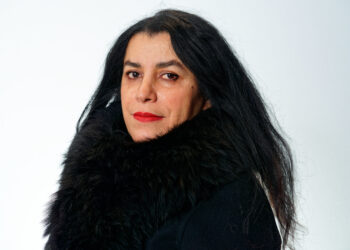 COMPIEGNE, FRANCE - MARCH 06: Marjane Satrapi poses during the 6th "Pluriel.les" Festival - Day One on March 06, 2023 in Compiegne, France. (Photo by Sylvain Lefevre/Getty Images)
