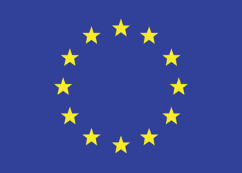Illustration of European Union flag