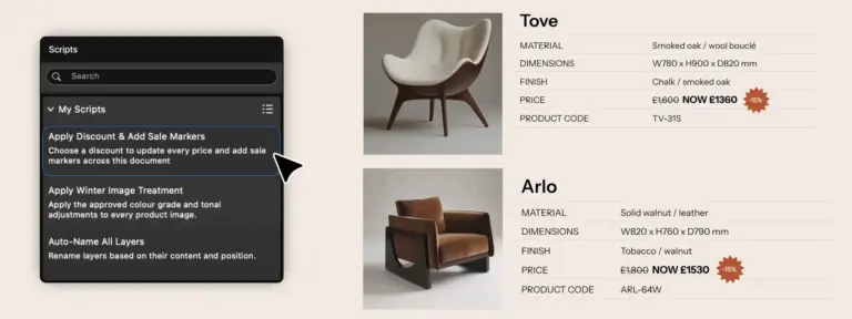 Affinity incorpora scripts y conecta Claude para automatizar las tareas repetitivas del diseño